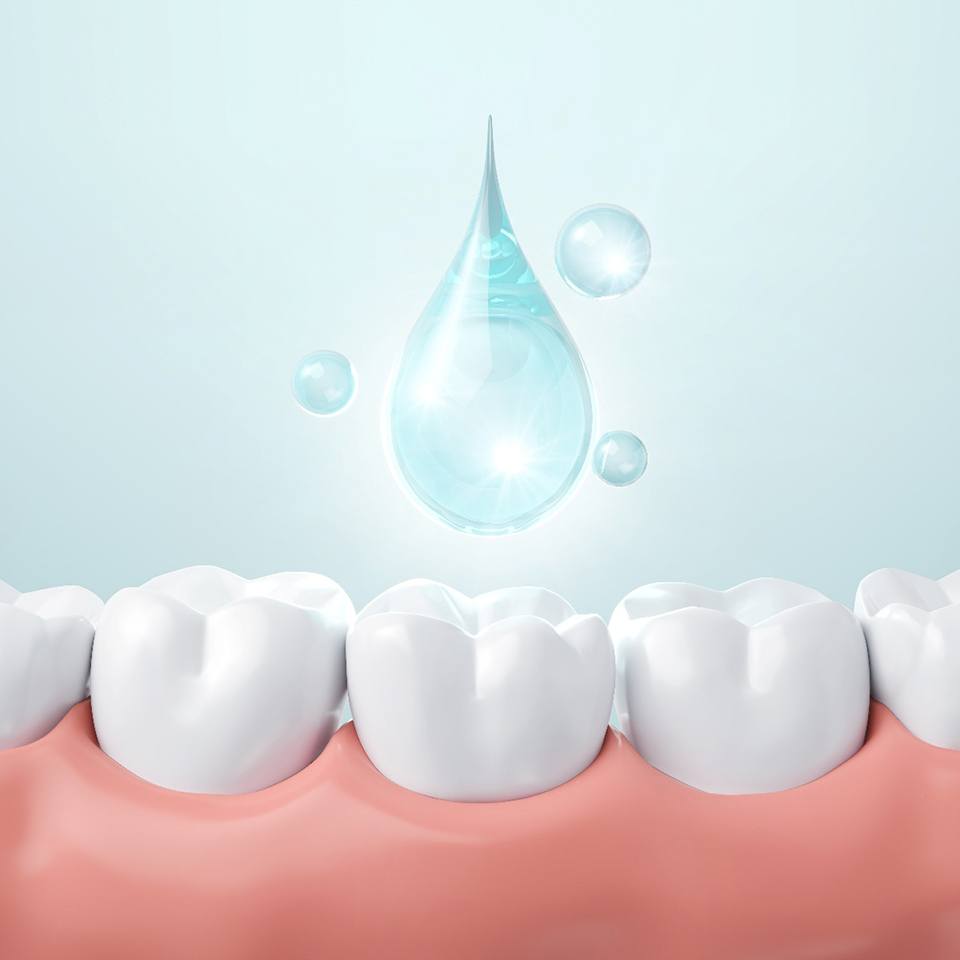 Digital image of fluoride working