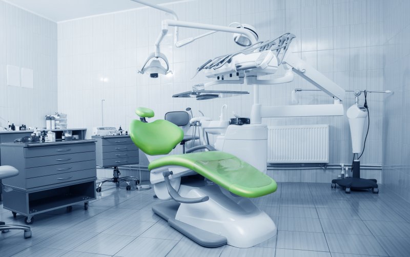 An office used for dental checkup